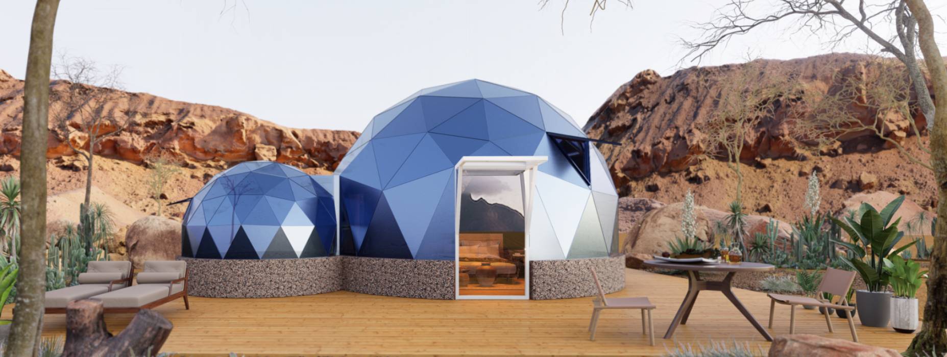 锡山区球形智能光伏玻璃星空房